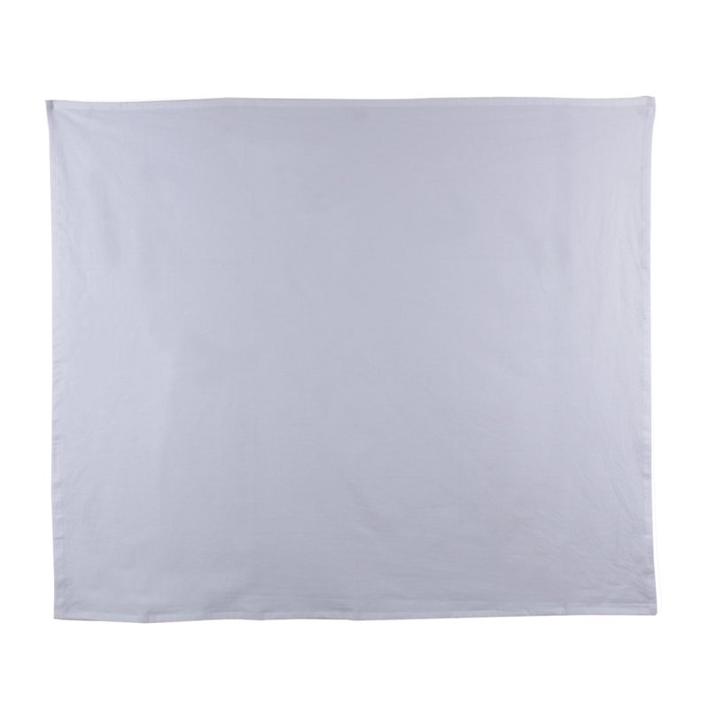 DG Collections منشفة دقيق قطنية 100% من DG Collections - عبوة 12، 27x27 بوصة، بيضاء، خالية من الوبر، مغسولة مسبقًا، حواف مخيطة - مناشف مطبخ قابلة لإعادة الاستخدام للتنظيف، التطريز، الطباعة والحرف اليدوية - بيضاء - Image 4